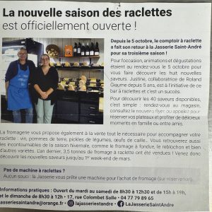 La saison des raclettes