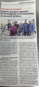 Actualités de la Jasserie Jujacq